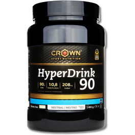 Crown Sport Nutrition Hyperdrink 90 1490 Gr / Riche en Glucides et Supplémentaire de Sodium