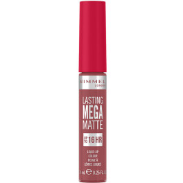 Rimmel London Mega Mega Matte Liquid Lip Lip Color 210-Rose & Shine 74 ml Unisex