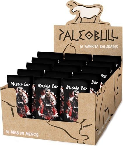 Paleobull Muscle Bar-Barrita Crossfit 15 barritas x 50 gr Paleobull Muscle Bar-Barrita Crossfit 15 barritas x 50 gr