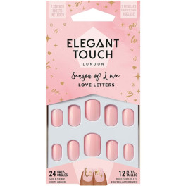 Elegant Touch Luxe Looks 24 Nails With Glue Short Stiletto Limited Ed Alw Unisex