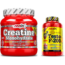 CADEAU Pack Amix Créatine Monohydrate 300 Gr 100% Micronisée + Multi Mega Stack 30 comprimés