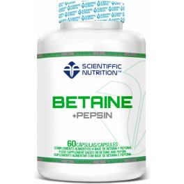 Scientific Nutrition Betain + Pepsin 60 Kapseln