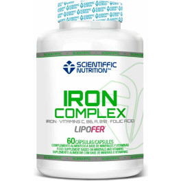 Nutrição Científica Iron Complex Lipofer 60 Cápsulas