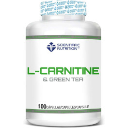 Scientific Nutrition L-Carnitin & Grüner Tee 475 mg 100 Kapseln