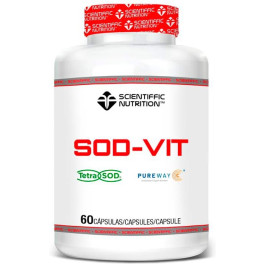 Scientific Nutrition Sod-vit (Tetrasod + Vitamin C) 60 Kapseln