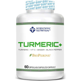 Scientific Nutrition Turmeric+ Bioperine 60 Caps