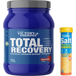 Pack REGALO Victory Endurance Total Recovery 750 gr + Sales Minerales Efervescentes 1 Tubo x 15 Pastillas