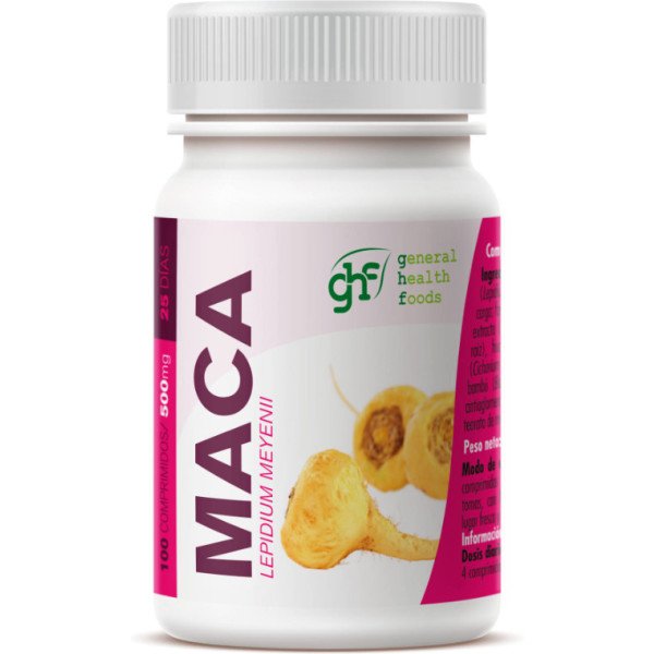 Ghf Maca 100 Comprimidos De 500 Mg