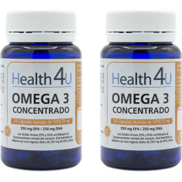 Health4u H4u Omega 3 30 Cápsulas Blandas De 1418.75 Mg Pack 2