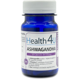 Health4u H4u Ashwagandha 30 Cápsulas De 570 Mg