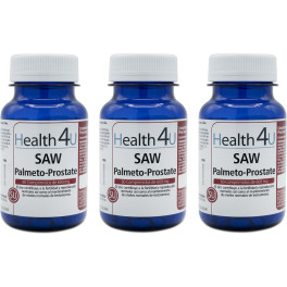 Health4u H4u Saw Palmeto-prostate 60 Comprimidos De 600 Mg Pack 3