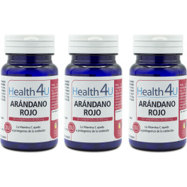 Health4u H4u Arándano Rojo 60 Comprimidos De 400 Mg Pack 3