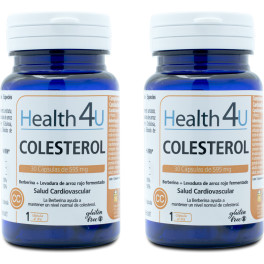 Health4u H4u Colesterol 30 Cápsulas De 570 Mg Pack 2