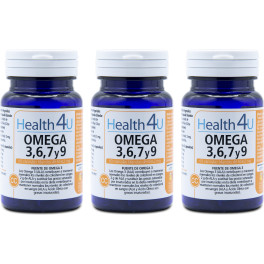 Health4u H4u Omega 3.6.9 60 Cápsulas Blandas De 716 Mg Pack 3