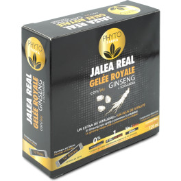 Phytofarma Jalea Real Con Ginseng + Schisandra 12 Sticks De 10ml