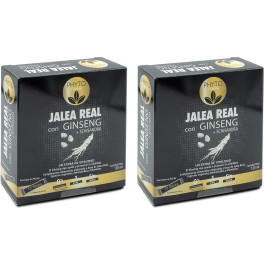 Phytofarma Jalea Real Con Ginseng + Schisandra 12 Sticks De 10ml Pack 2