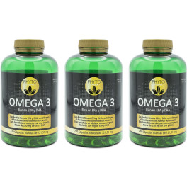 Phytofarma Omega 3 270 Cápsulas Blandas De 721.31 Mg Pack 3