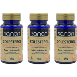 Sanon Colesterol 90 Cápsulas De 570 Mg Pack 3