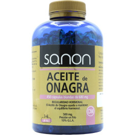 Sanon Aceite De Onagra 450 Cápsulas Blandas De 680 Mg