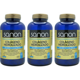 Sanon Colágeno Hidrolizado 400 Comprimidos De 1000 Mg Pack 3