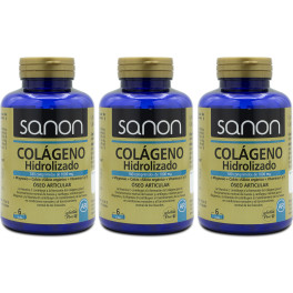 Sanon Colágeno Hidrolizado 180 Comprimidos De 1000 Mg Pack 3