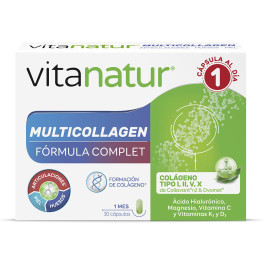 Vitanatur Multicollagen Cápsulas 30 U Unisex