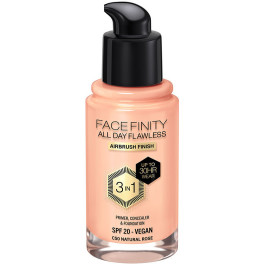Max Factor FaceFinity All Day Flawless 3 em 1 Base C50 Natural Rose 30 ml Mulheres