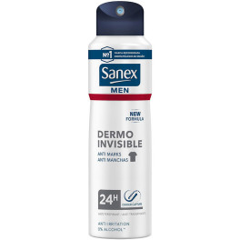 Sanex Hombres dermo invisible desodorante vapo 200 ml unisex