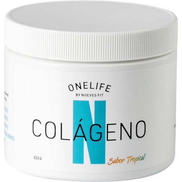 Onelife By Niieves Fit Colágeno Marino Hidrolizado Con ácido Hialurónico / Msm / Magnesio / Vitamina C Y D / 223 Gr