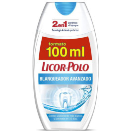 Liquor Del Polo 2 em 1 creme dental gel clareador 100 ml unissex