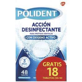 Polident Original Reinigingstabletten 48 U Unisex