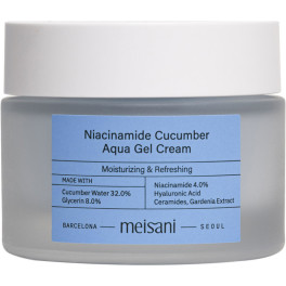 Meisani niacinamide cucumber gel cream aqua 50 ml Woman