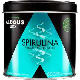 Aldous Labs Espirulina Ecológica Premium Bio 600 Comprimidos