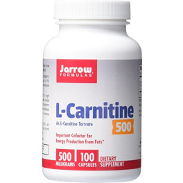 Jarrow Formulas Lcarnitina 500mg 100 Cápsulas
