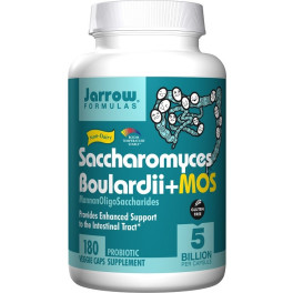 Jarrow Formulas Saccharomyces Boulardii + Mos 180 Vcaps