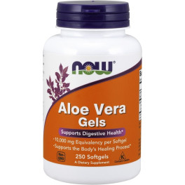 Now Aloe Vera Gels 250 Softgels
