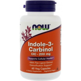 Now Indole3carbinol (i3c) 200mg 60 Vcaps