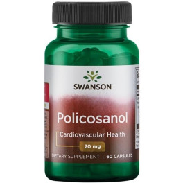 Swanson Policosanol 20mg 60 Caps
