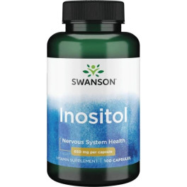 Swanson Inositol 650 mg 100 cápsulas