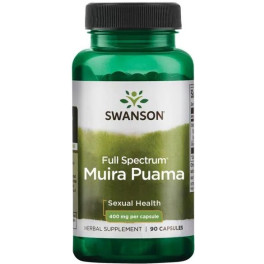 Swanson Full Spectrum Muira Puama 400 mg 90 cápsulas
