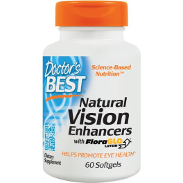 Doctors Best Natural Vision Enhancers 60 Softgels