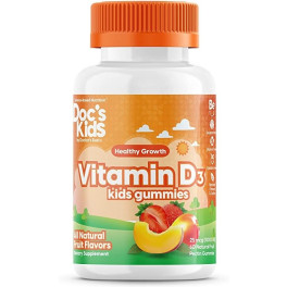 Doctors Best Vitamin D3 Kid's Gummies Fruit Flavours 60 Gummies