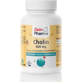 Zein Pharma colina 600 mg 60 cápsulas