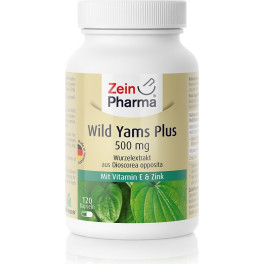 Zein Pharma Wild Yams Plus 500 mg 120 cápsulas
