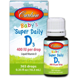 Carlson Labs Baby's Super Daily D3 400 Iu 10 ml