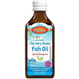 Carlson Labs Kid's The Very Finest Fish Oil 800 Mg 200 Ml