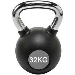 Fitness Deluxe Kettlebell Agarre Acero 32kg