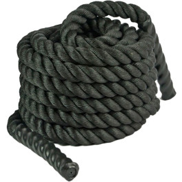 Fitness Deluxe Cuerda Golpeo Largo 9m. Ancho 38mm