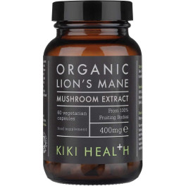 Kiki Health Lion's Mane's Extract Organic 400 Mg 60 Vcaps