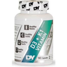 Dorian Yates D3 + K1 Vitamina 90 Cápsulas